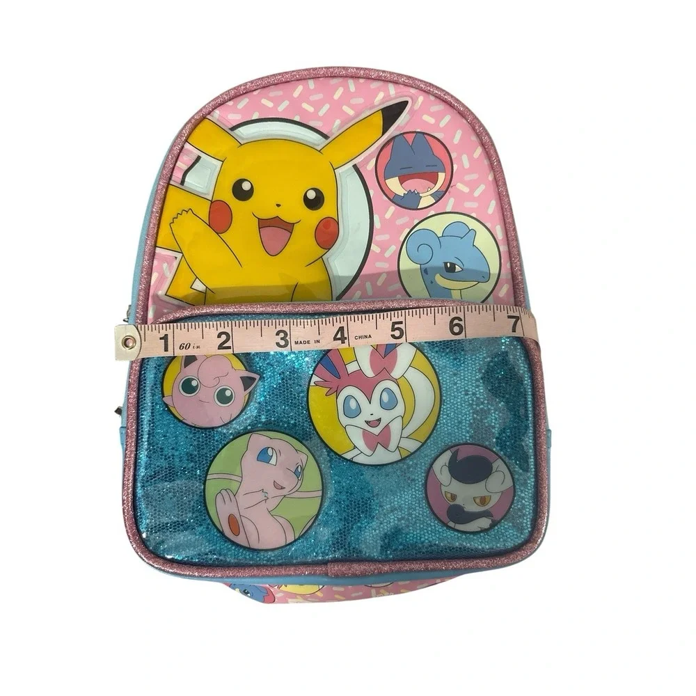 Bioworld Pokemon Pink Mini Multi Pokémon  Backpack